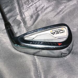 Adams Idea Pro Forged Single 7 Iron Steel Shaft Stiff Flex Golf Club Good Grip